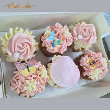 Charger l&#39;image dans la galerie, Coffret de cupcakes à offrir thème Fleurs
