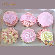 Charger l&#39;image dans la galerie, Coffret de cupcakes à offrir thème Fleurs
