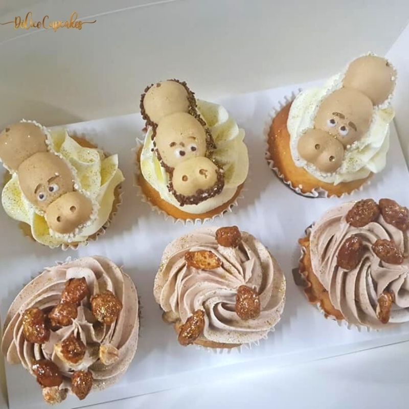 Coffret de cupcakes à offrir pour Noël sur commande à la Réunion! –  Délicecupcakes