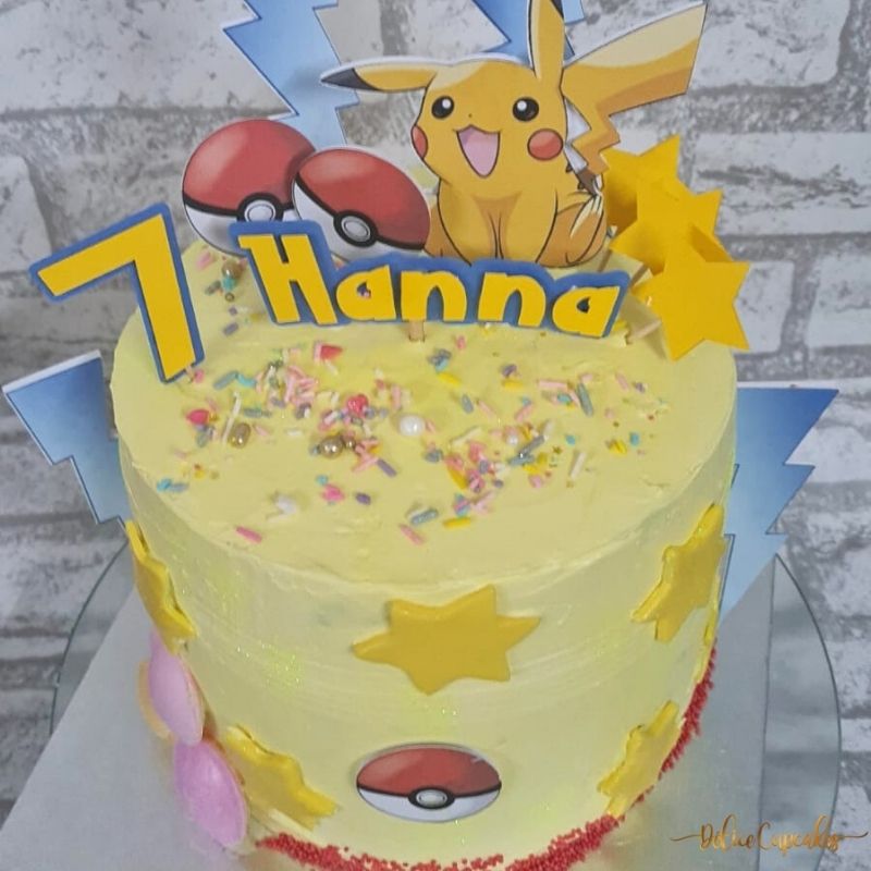 Réalisez un layer cake Pikachu
