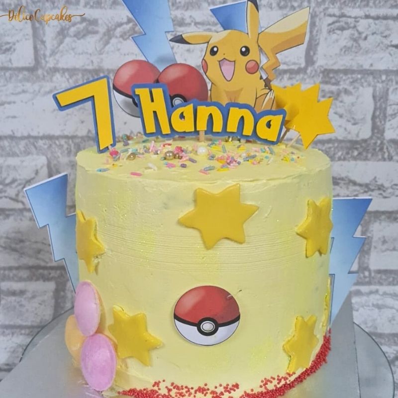 Réalisez un layer cake Pikachu