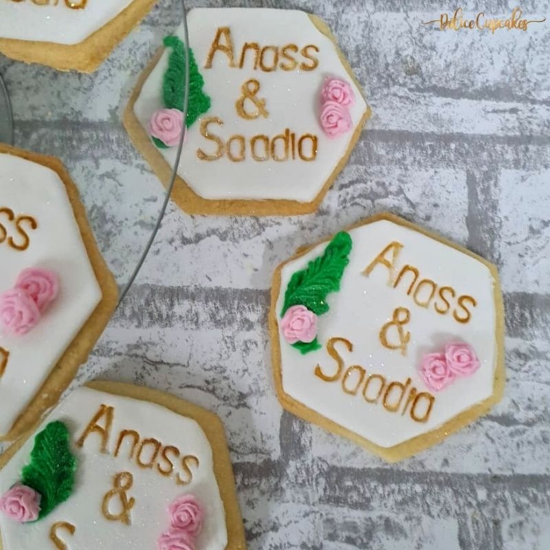 Biscuits personnalisés Thème Mariage/Amour   à partir de