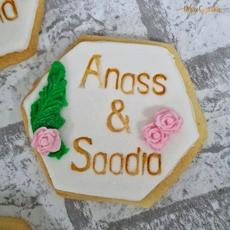 Biscuits personnalisés Thème Mariage/Amour   à partir de