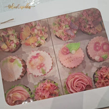 Charger l&#39;image dans la galerie, Coffret de cupcakes à offrir thème Fleurs
