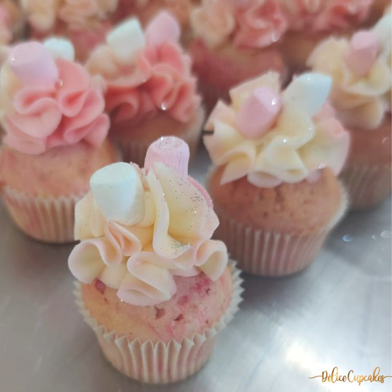 Cupcake Marshmallow (Guimauve)