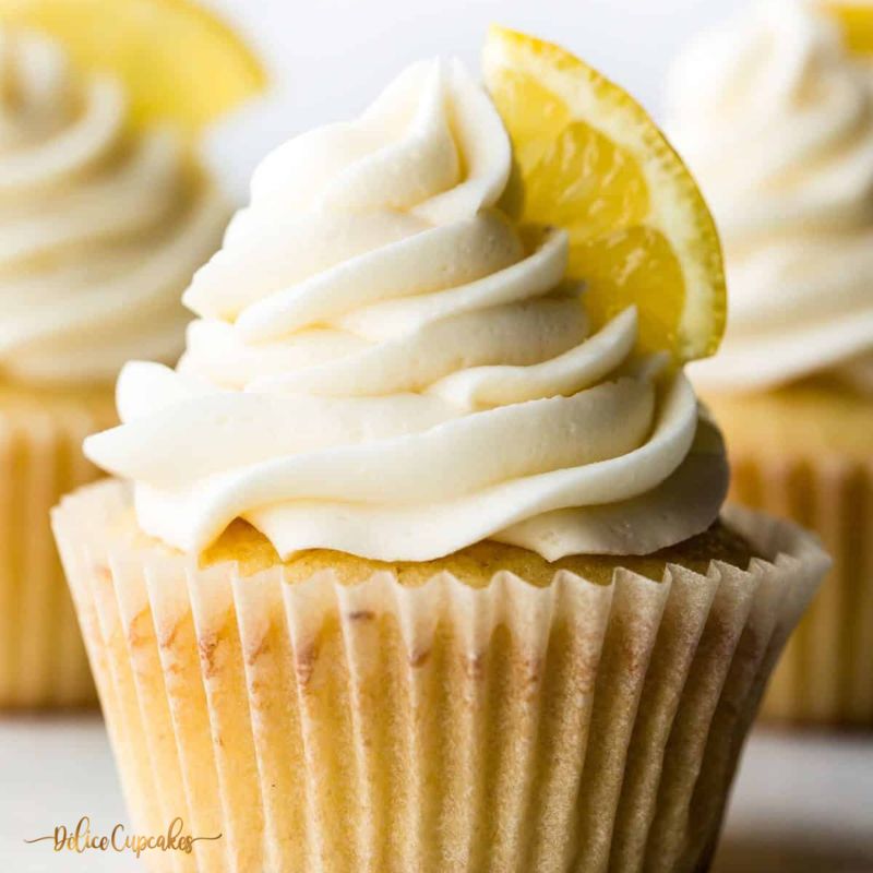 Cupcake citron  à partir de