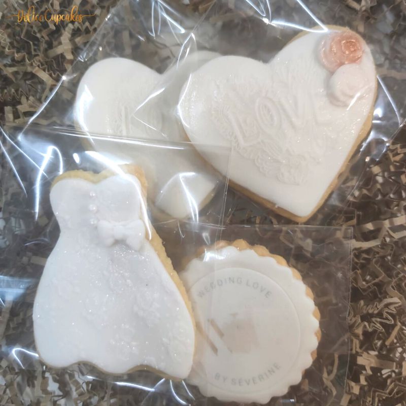 Biscuits personnalisés Thème Mariage/Amour   à partir de