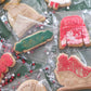 Coffret de Biscuits de Noël/ Calendrier de l'Avent